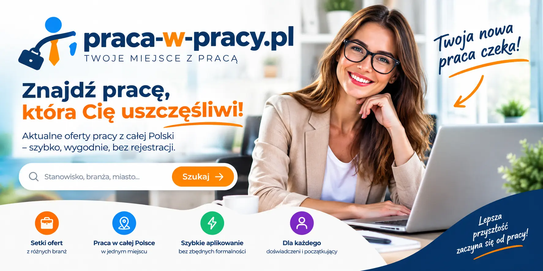 Nowoczesny portal pracy